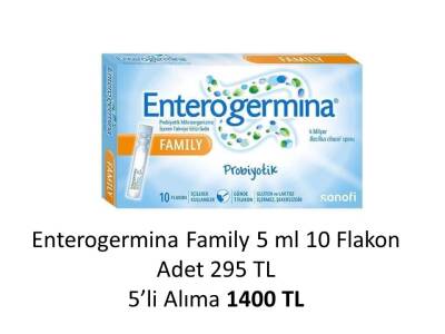 Enterogermina Family 5 ml 10 Flakon - Enterogermina