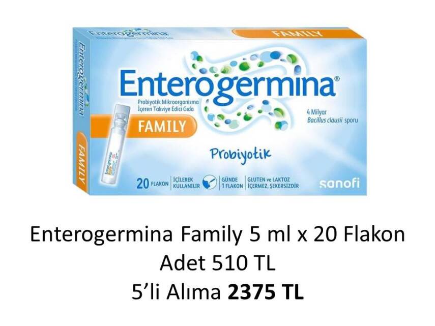 Enterogermina Family 5 ml x 20 Flakon - 1