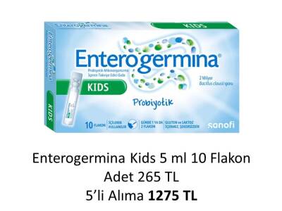 Enterogermina Kids 5 ml 10 Flakon - Enterogermina