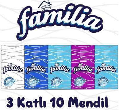 Familia Kağıt Mendil 10'lu - Familia