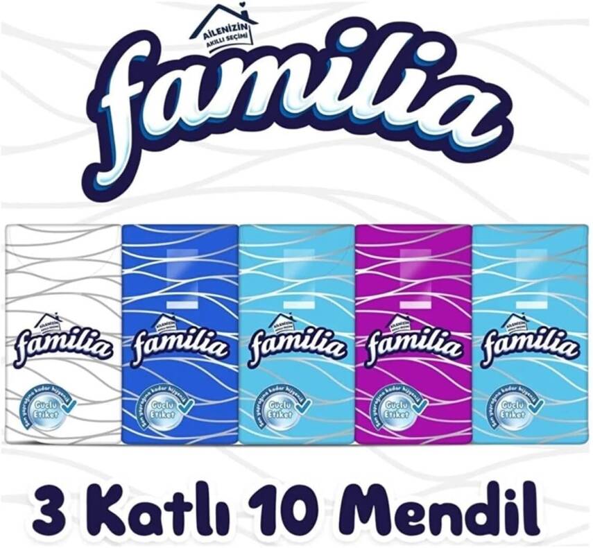 Familia Kağıt Mendil 10'lu - 1