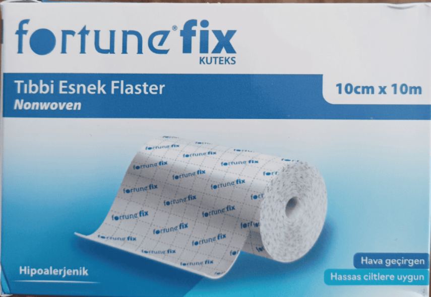 Fortune Fix Esnek Flaster 10 cm x 10 m - 1