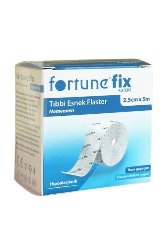 Fortune Fix Esnek Flaster 2.5 cm x 5 m - 1