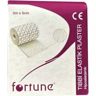 Fortune Fix Esnek Flaster 5 cm x 5 m - 1