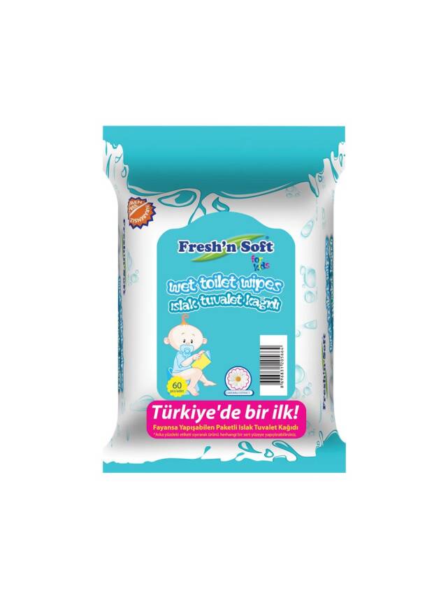 Fresh'n Soft Islak Tuvalet Kağıdı 60'lı - 1