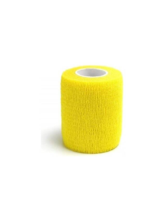 Iron Coban Cohesive Bandaj 7,5x4,5 cm - Sarı - 1