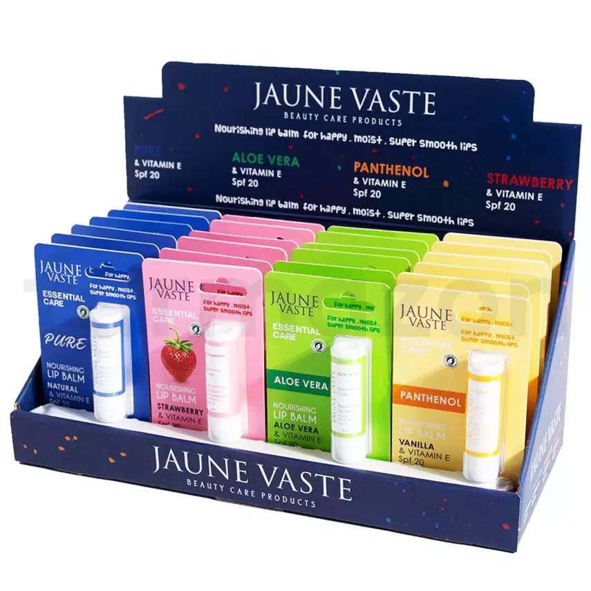 Jaune Vaste Essential Care Lip Stick 24'lü Karma Stant - 1