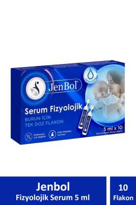Jenbol Fizyolojik Serum 5 ml x 10 Flakon - Jenbol