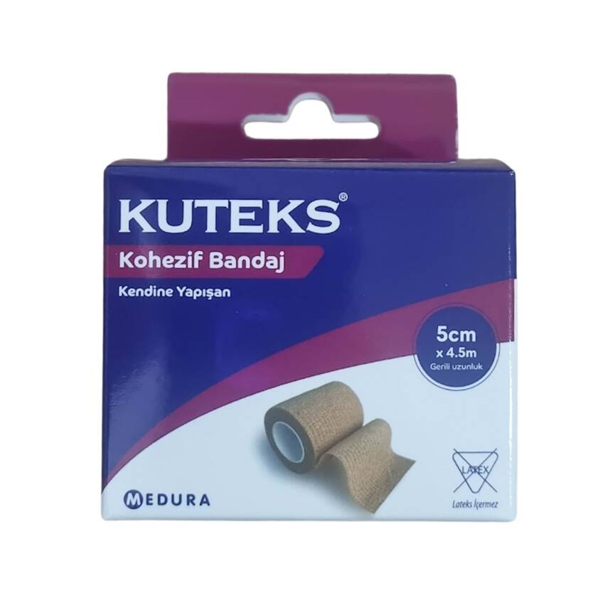 Kuteks Kohezif Bandaj 5cm x 4.5m - 1