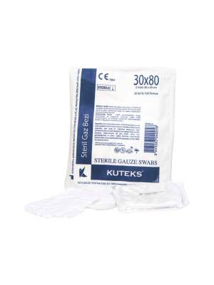 Kuteks Steril Gazlı Bez 30 x 80 cm - Kuteks