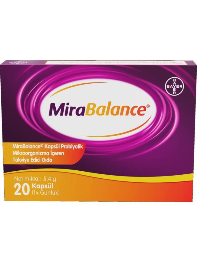 Mirabalance Probiyotik 20 Kapsül - 1