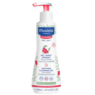 ​Mustela Soothing Çok Hassas Ciltler için Bebek Şampuanı 300ml - Mustela