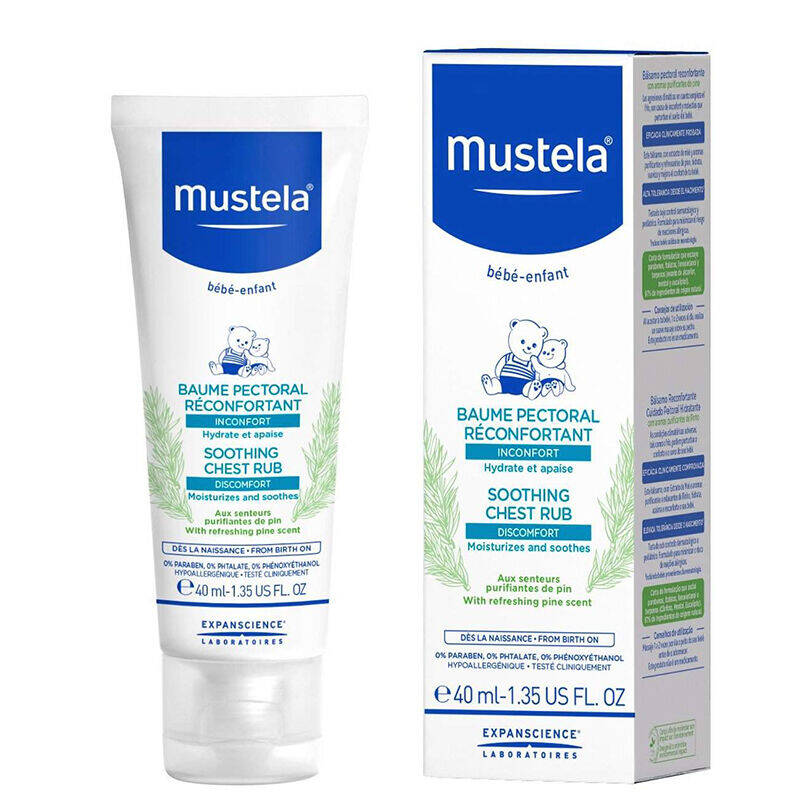 Mustela Soothing Comfort Chest Rub Rahatlatıcı Göğüs Balsamı 40 ml	 - 1