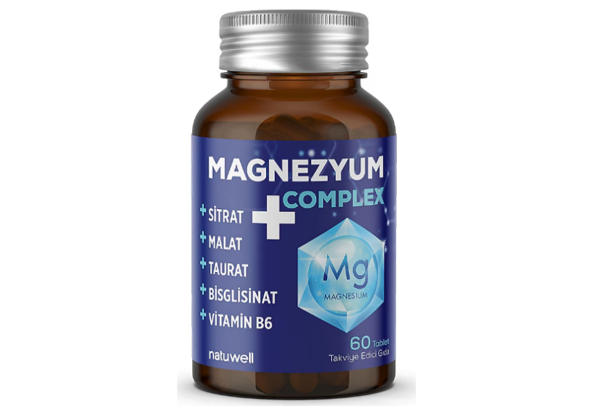 Natuwell Magnezyum Complex 60 Tablet - 1