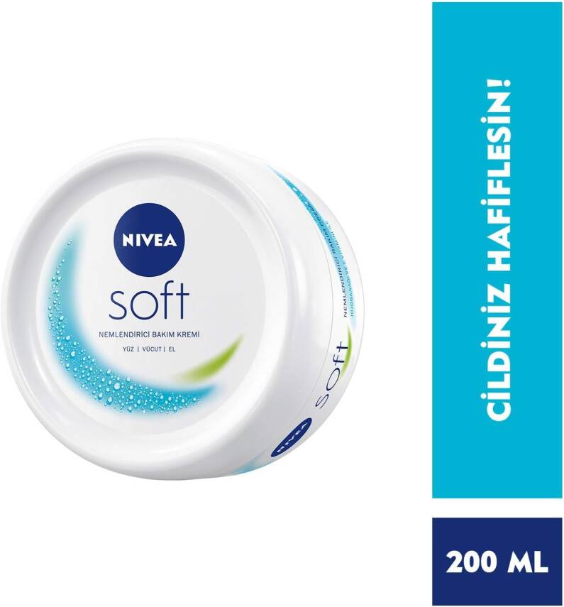 Nivea Soft Nemlendirici Bakım Kremi 200 ml - 1