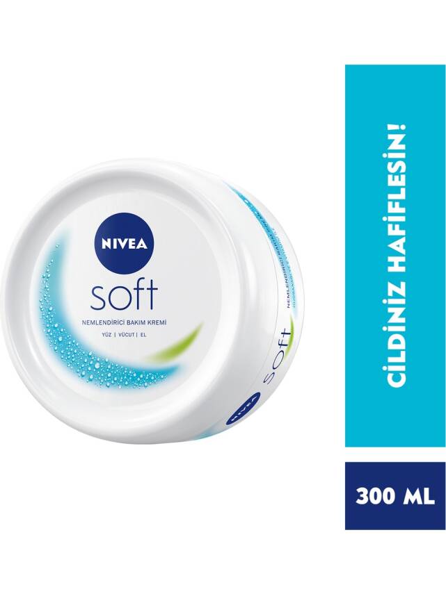 Nivea Soft Nemlendirici Bakım Kremi 300 ml - 1