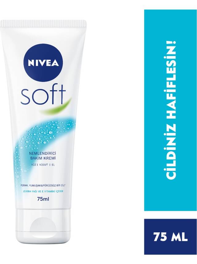 Nivea Soft Nemlendirici Bakım Kremi 75 ml - 1