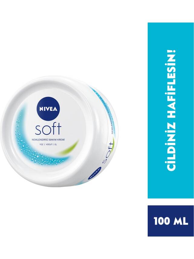 Nivea Soft Nemlendirici Krem 100 ml - 1