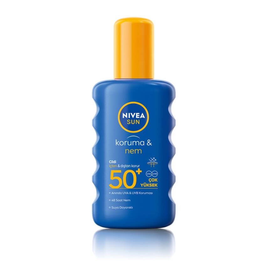 Nivea Sun Koruma & Nem Nemlendirici Güneş Spreyi SPF50+ 200 ml - 1