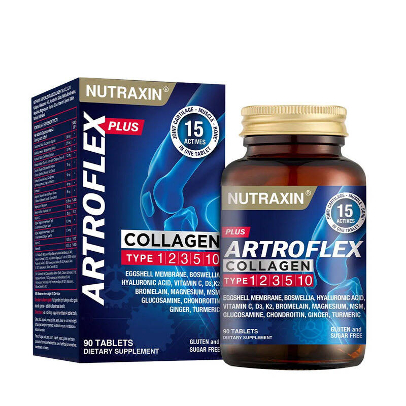 Nutraxin Artroflex Plus Collagen 90 Tablet - 1
