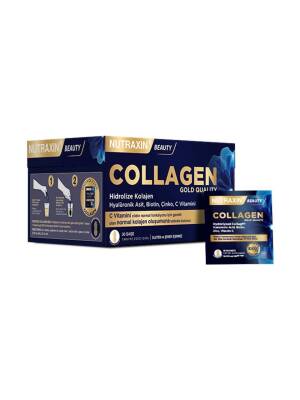 Nutraxin Collagen Gold Quauty Takviye Edici Gıda 30 Saşe - Nutraxin