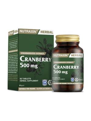 Nutraxin Cranberry 500 mg Takviye Edici Gıda 60 Tablet - Nutraxin
