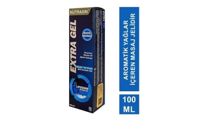 Nutraxin Extra Gel Mentol Ferahlığı Masaj Jeli 100 ml - Nutraxin