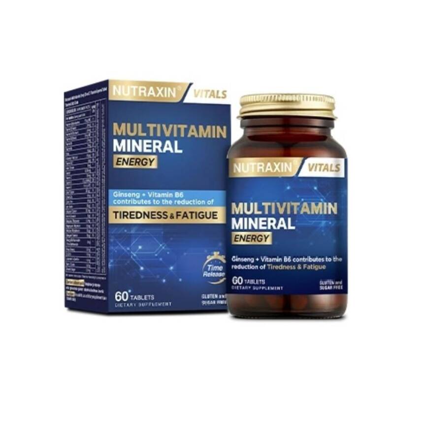 Nutraxin Multivitamin Mineral Energy 60 Tablet - 1
