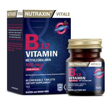 Nutraxin B12 Vitamin 60 Tablet - 1
