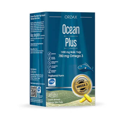 Ocean Plus 1200 mg 30 Kapsül - Orzax Ocean