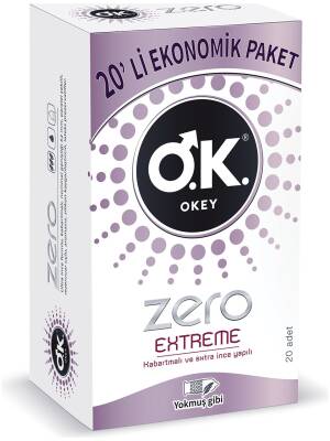 Okey Prezervatif Zero Extreme 20'li - Okey