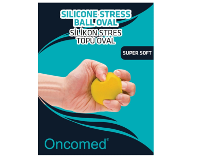 Oncomed El Egzersiz Stres Topu Sarı - oncomed