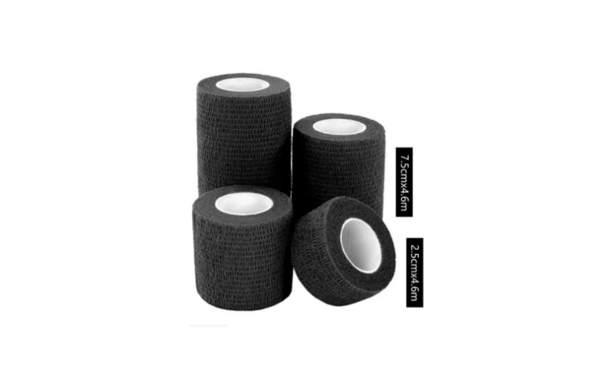Ortholand Coban Chosive Elastik Bandaj 2,5 cm x 4,5 m - Siyah - 1