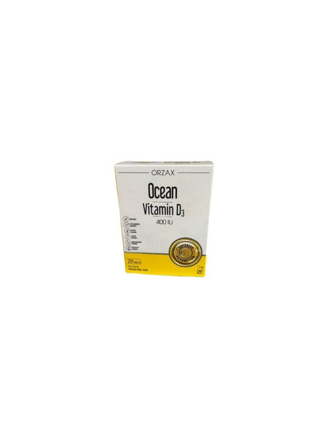 Ocean Vitamin D3 400 IU Oral Sprey 20 ml - 1