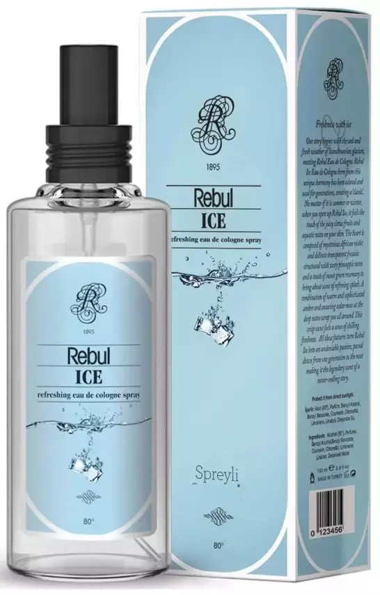 Rebul Ice Sprey Kolonya 125 ml - 1
