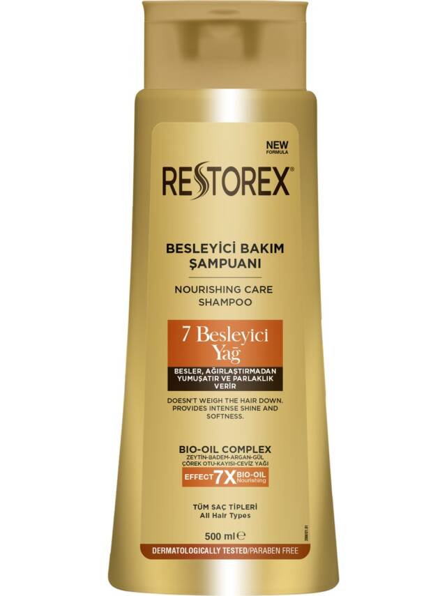 Restorex 7 Besleyici Yağ Bakım Şampuan 500 ml - 1