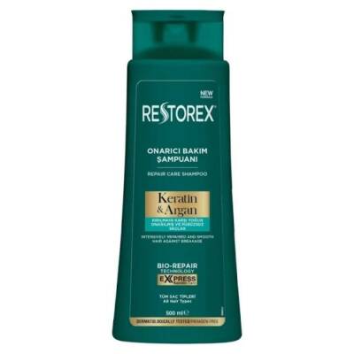 Restorex Keratin ve Argan Onarıcı Şampuan 500 ml - Restorex