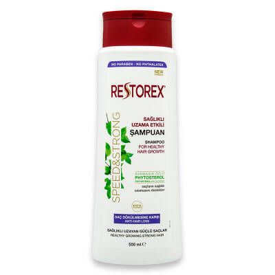 Restorex Sağlıklı Uzama Etkili Yağlı Saçlar İçin Şampuan 500 ml - Restorex