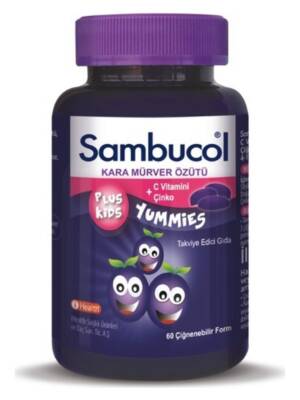 Sambucol Plus Kids Yummies 60 Tablet - Sambucol