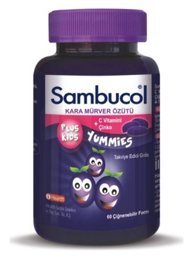 Sambucol Plus Kids Yummies 60 Tablet - 1