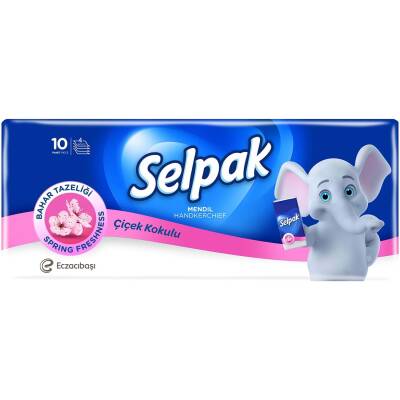 Selpak Mendil Bahar 10'lu - 10 Adet - Selpak