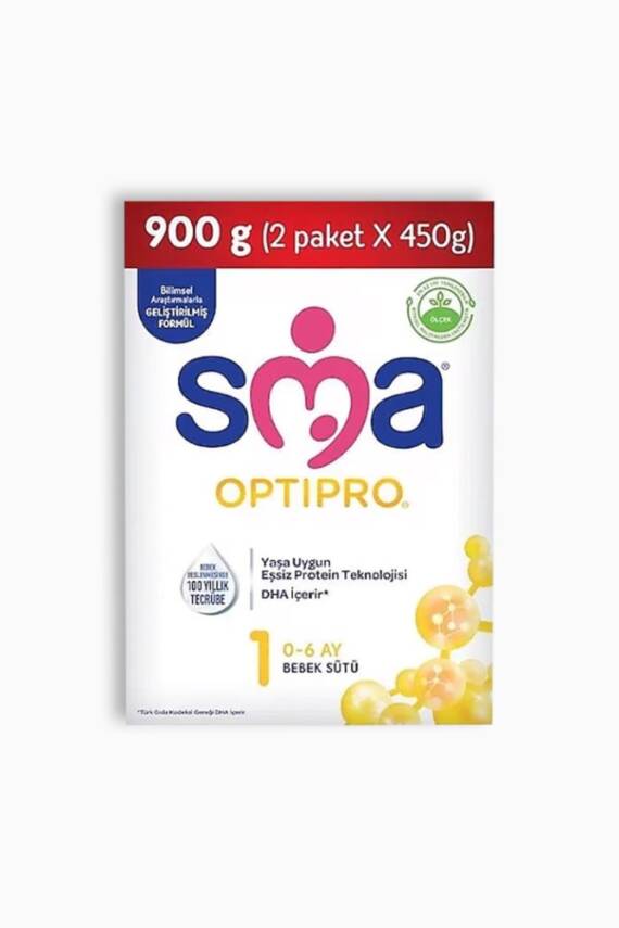 SMA Optipro 1 Devam Sütü 450 gr 2'li - 1