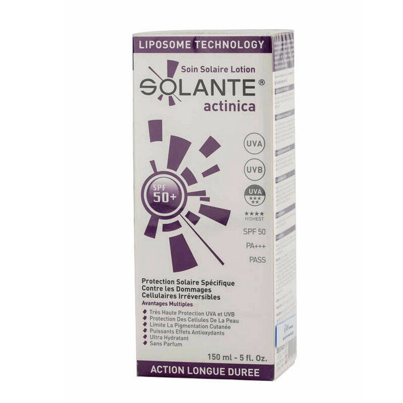 Solante Actinica 50 Faktör Güneş Losyonu 150 ml - 1