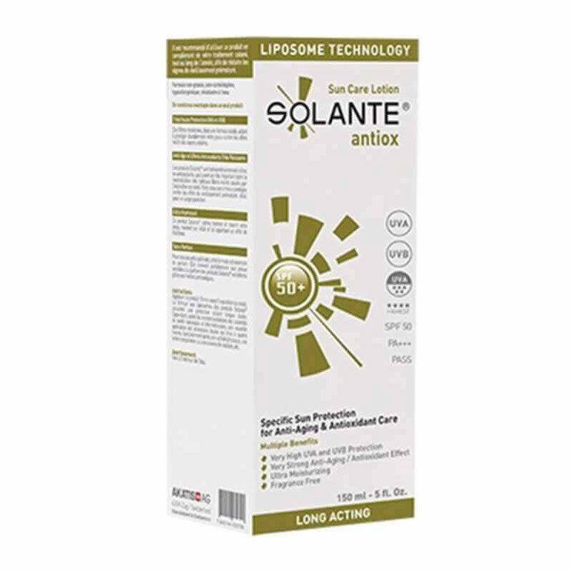 Solante Antiox 50 Faktör Güneş Losyonu 150 ml - 1