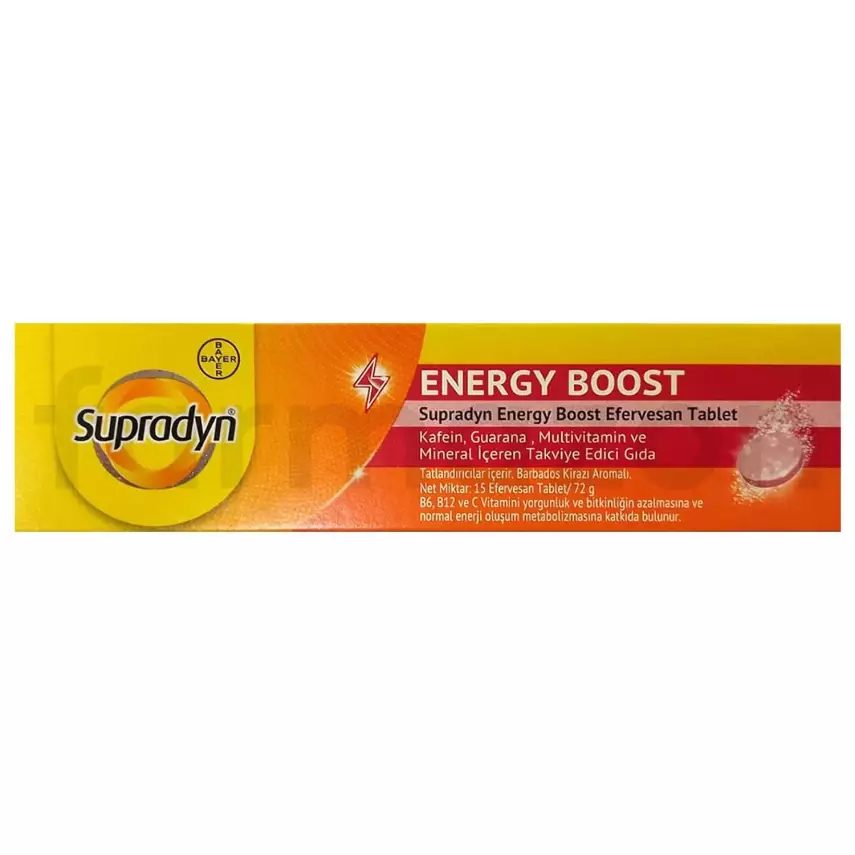 Supradyn Energy Boost Taef 15 Efervesan Tablet - 1