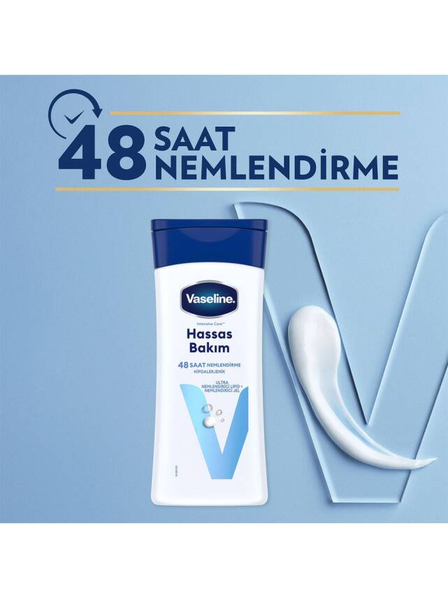 Vaseline Vücut Losyonu Hassas Bakım 200 ml - 1