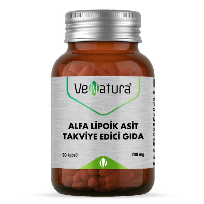 Venatura Alfa Lipoik Asit 200 mg 90 Kapsül - 1