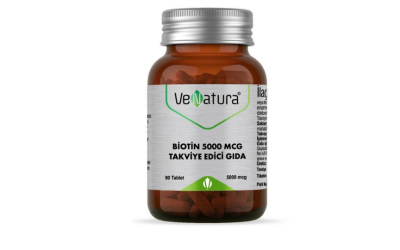 VeNatura Biotin 5000 mcg 90 Tablet - VENATURA