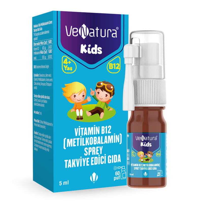 Venatura Kids Metilkobalamin Sprey 5 ml 60 Puff - 1