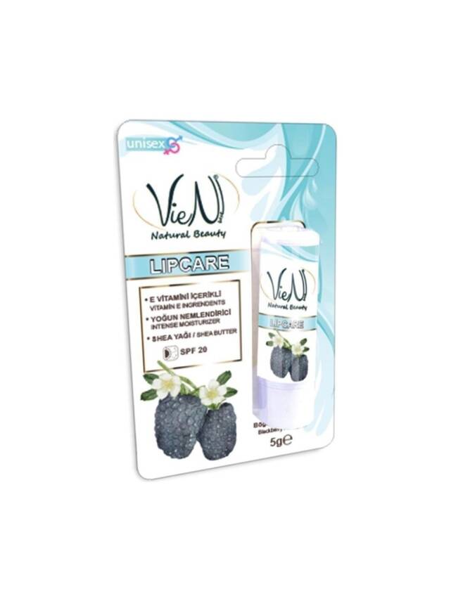 Vien Natural Lip Care Böğürtlen Aromalı Dudak Kremi - 1